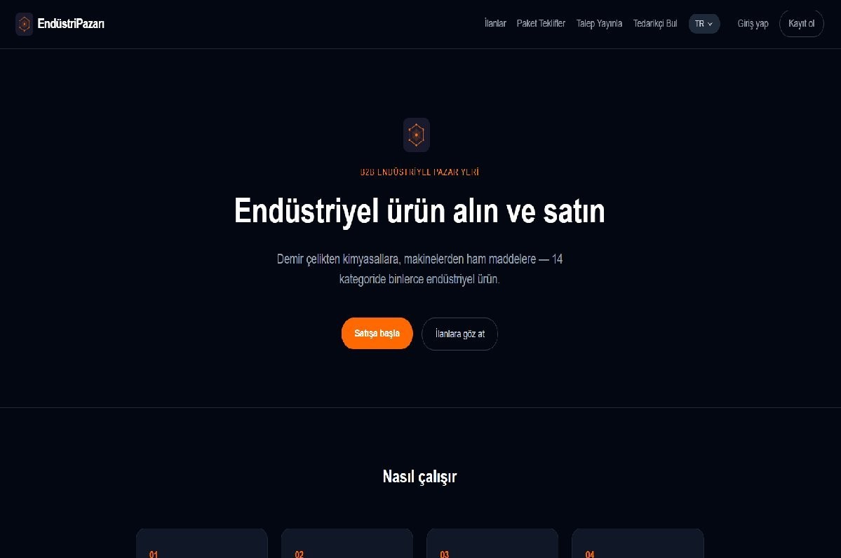 EndüstriPazarı anasayfa